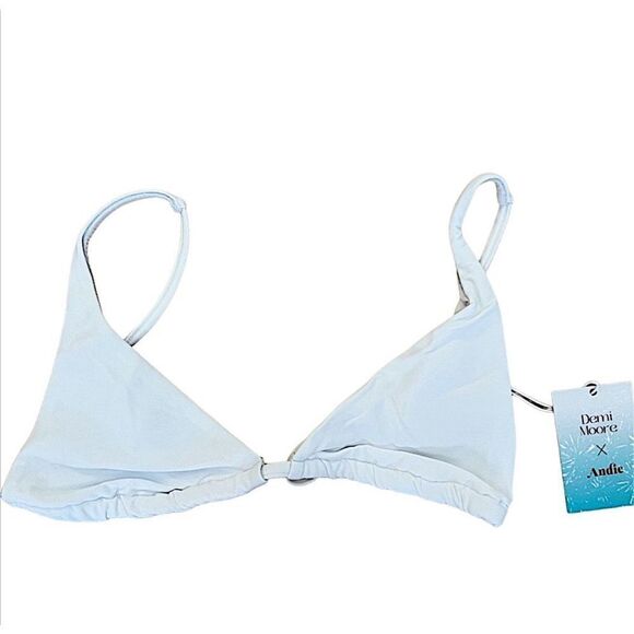 Andie The Tropez Triangle Bikini Top NWT Size Small - Picture 5 of 5